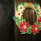 Látványos adventi ajtódíszek - fotók