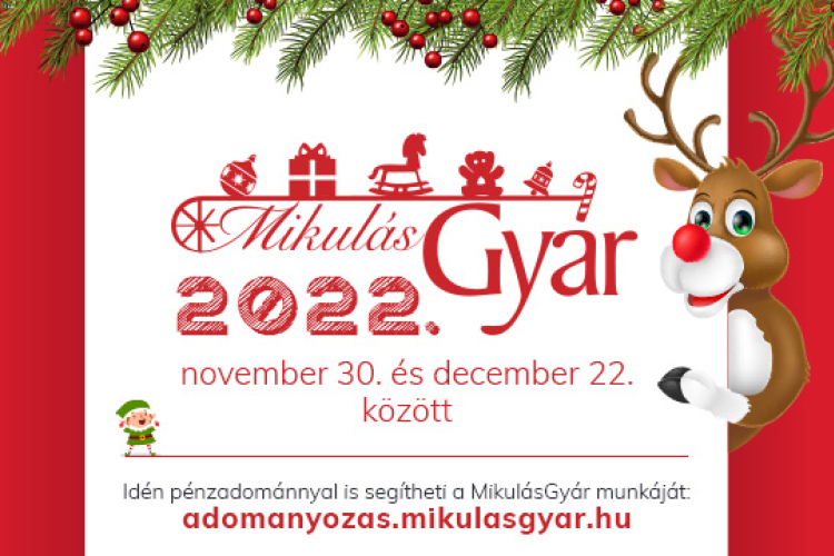 Középiskolás önkénteseket keres a Mikulásgyár