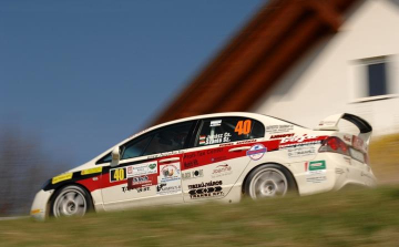 Hondával a Mitropa Rally Kupában