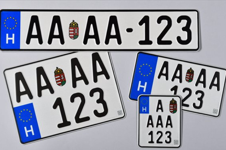 Ilyenek lesznek a magyar rendszámok júliustól - Fotók