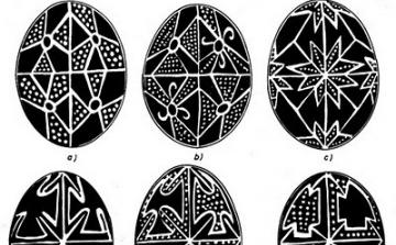 Húsvéti tojás minták