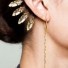 Fülbevaló mandzsetta divat – Cuff fülbevalók – Körülölelik a fület