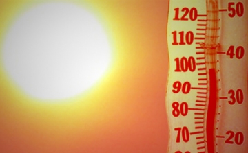 Két megyében harmadfokúra emelték a hőség miatti figyelmeztetést