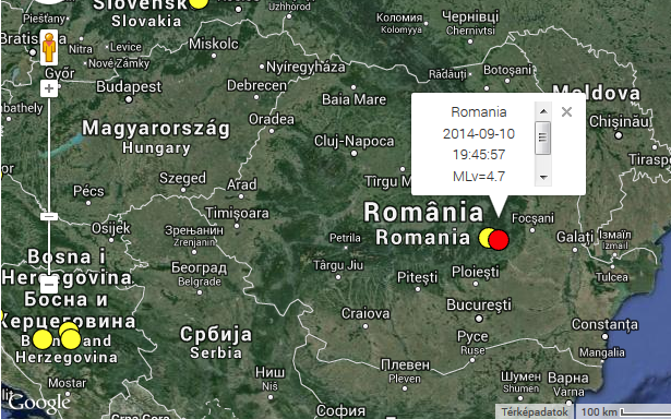 4,8-as földrengés Romániában