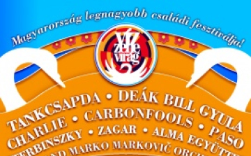 Víz, Zene, Virág Fesztivál 2013, fesztivál program Tata