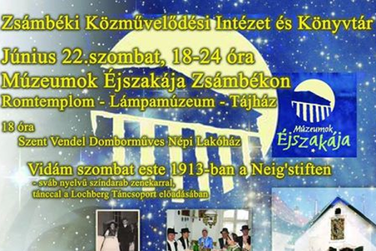 Múzeumok éjszakája Zsámbékon