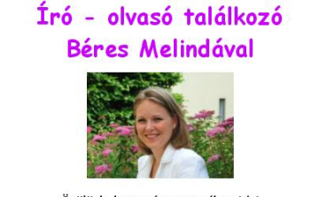 Író-olvasó találkozó Béres Melindával