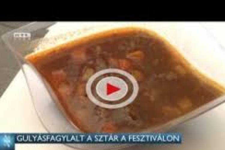 Mindenki a gulyás fagylaltot szúrja ki a Gourmet Fesztiválon