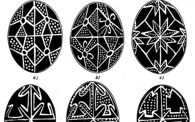 Húsvéti tojás minták