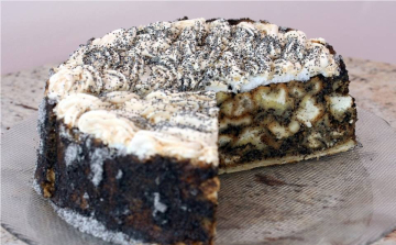 Mákos guba torta recept