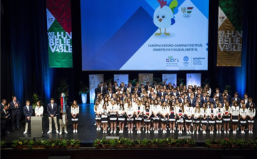 Letette az esküt az ifjúsági olimpiai csapat