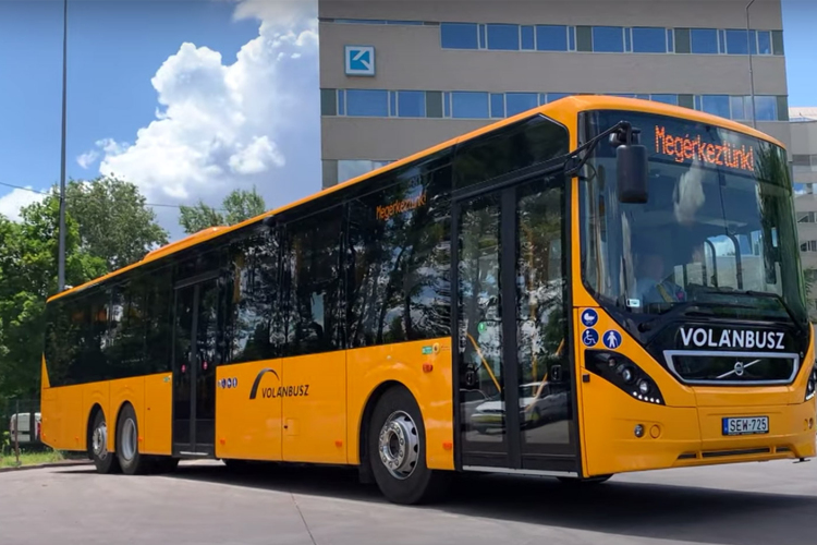 A Volánbusz 40 zöldautóbusz beszerzésére kötött szerződést