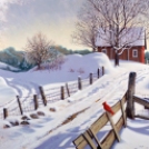 25 szívmelengető téli festmény