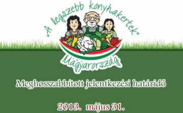 „A legszebb konyhakertek”