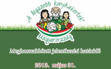 „A legszebb konyhakertek” 