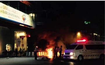 Hatalmas robbanás volt Bangkokban