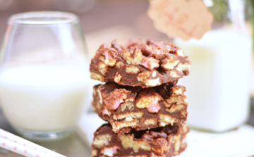 Pénteki süti: Rocky Road - sütés nélküli csokibűnözés