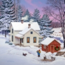 25 szívmelengető téli festmény