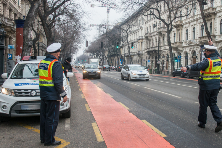 Ismét a buszsávok használatát ellenőrizték Budapesten