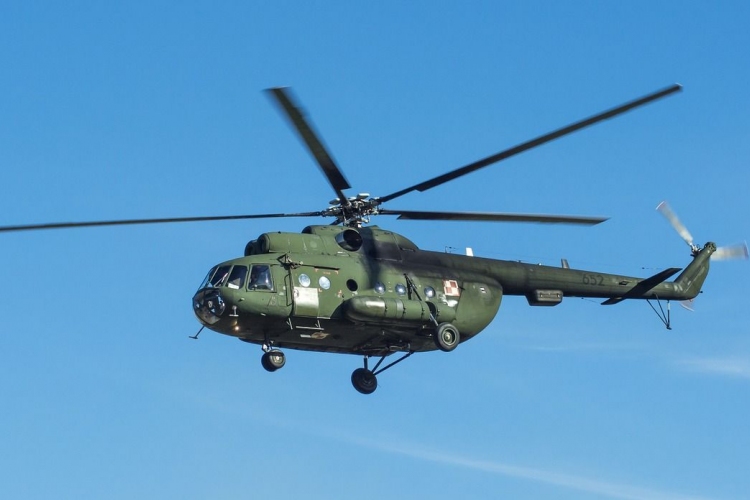 Lezuhant egy orosz katonai helikopter Moszkva közelében