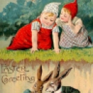 Húsvéti képeslapok a régi időkből