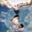 Gyönyörű terhesfotók a víz alól
