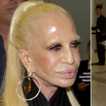 Donatella Versace egyre ijesztőbben néz ki – fotók