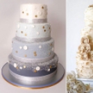 Képeken a legszebb téli esküvői torták: ilyet kérj a cukrásztól!
