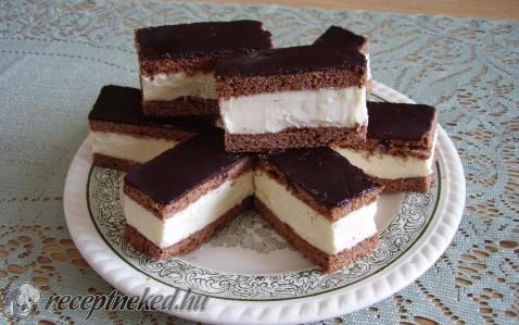 Mézes Kinder szelet recept