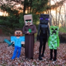 Eszement családi jelmezek Halloween-ra - Galéria