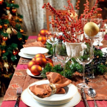 Karácsonyi ünnepi asztal dekoráció ötletek